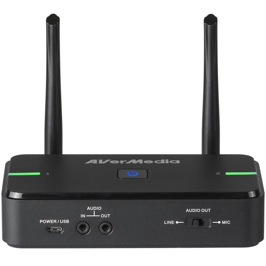 AVerMedia Wireless Microphone and Receiver. TAA and NDAA Compliant AVerMedia Wireless Microphone and Receiver. TAA and NDAA Compliant
